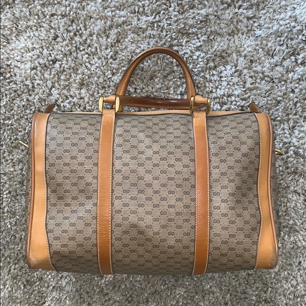 GUCCI MICRO GG BOSTON BAG -VINTAGE - Picture 4 of 8